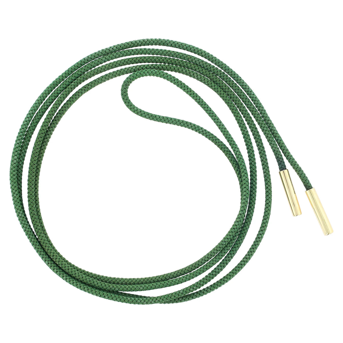 Sina Cord | Green cord with gold.