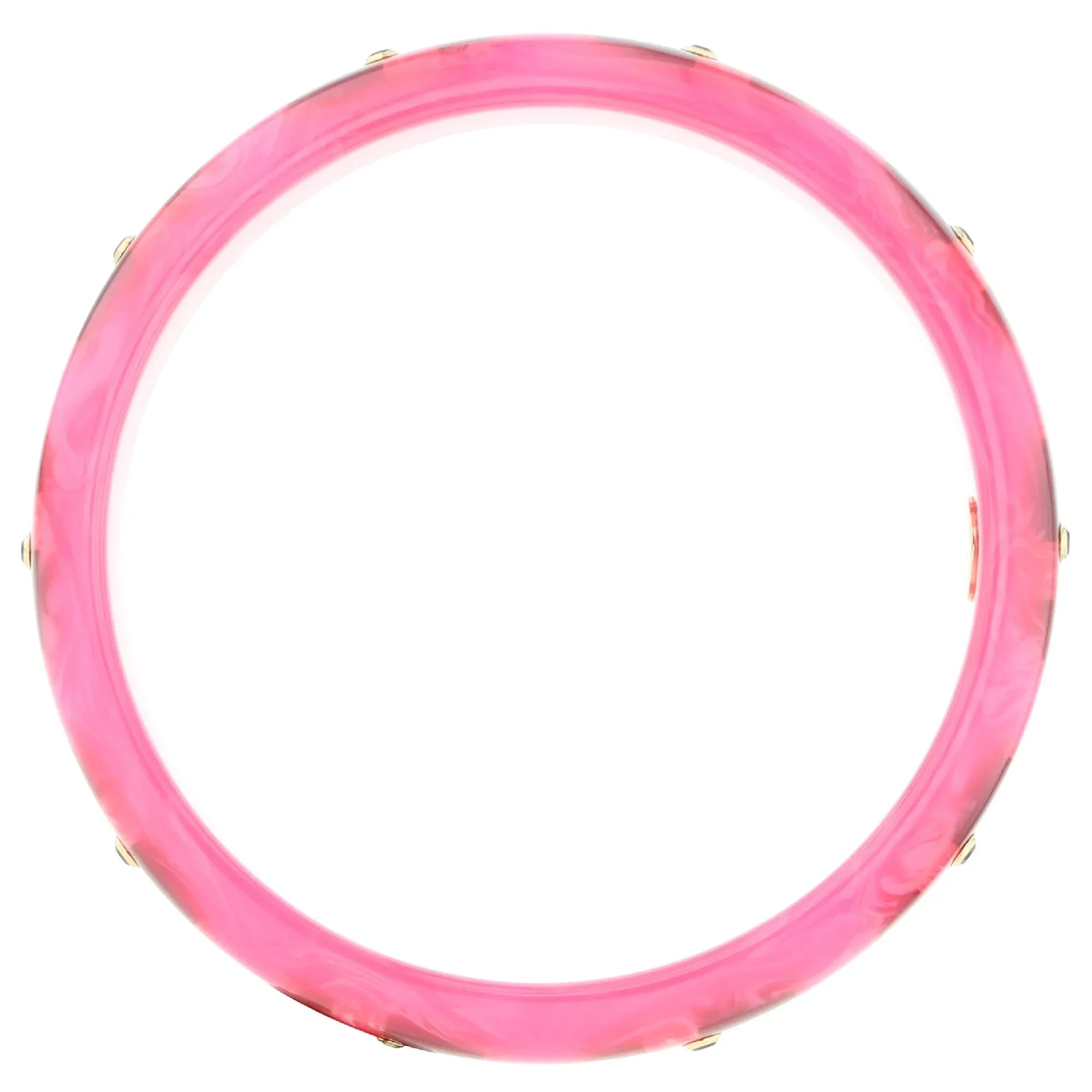 Hera Bangle | Bakelite with inlay and stones. 