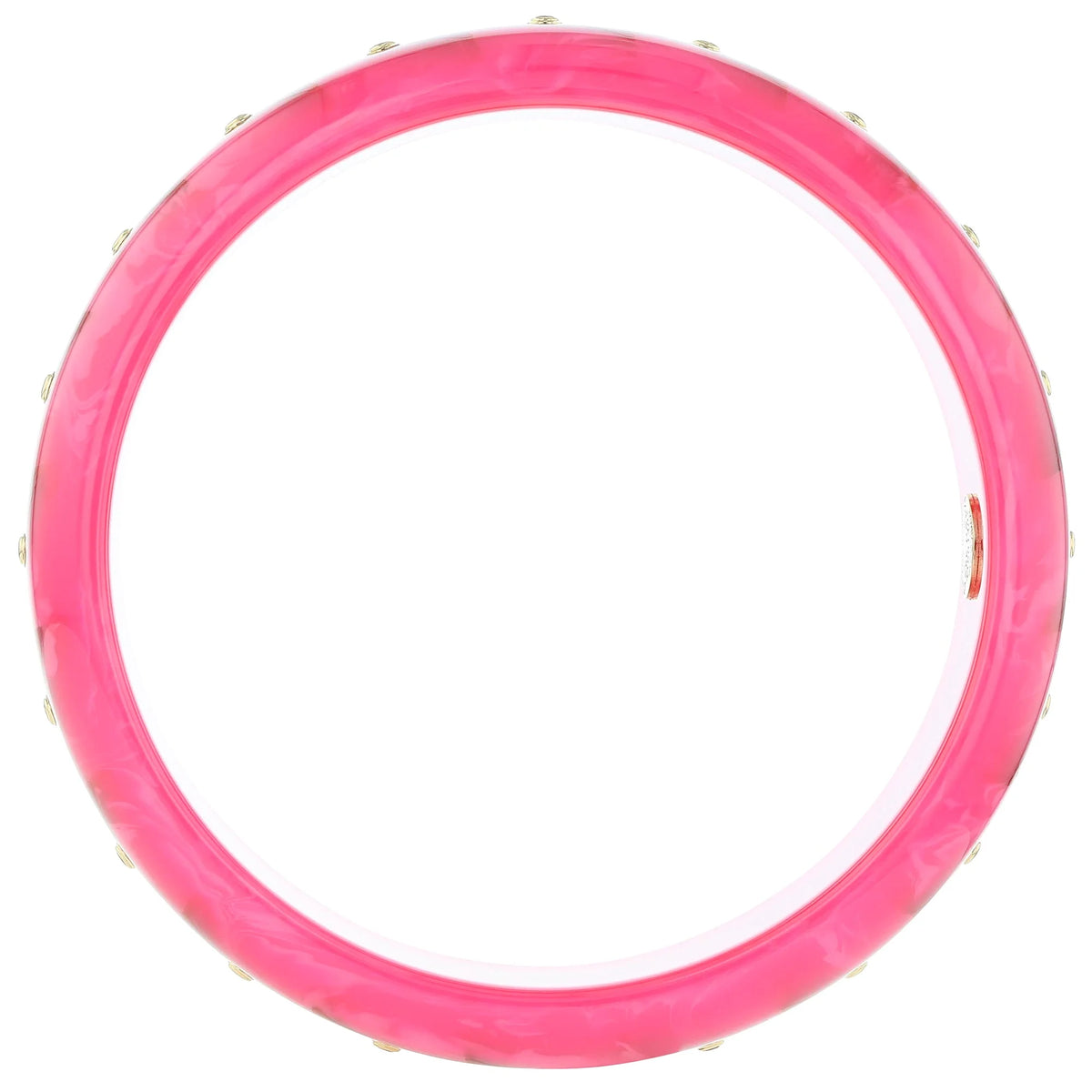 Marlowe Bangle | Bakelite With Inlay And Stones.