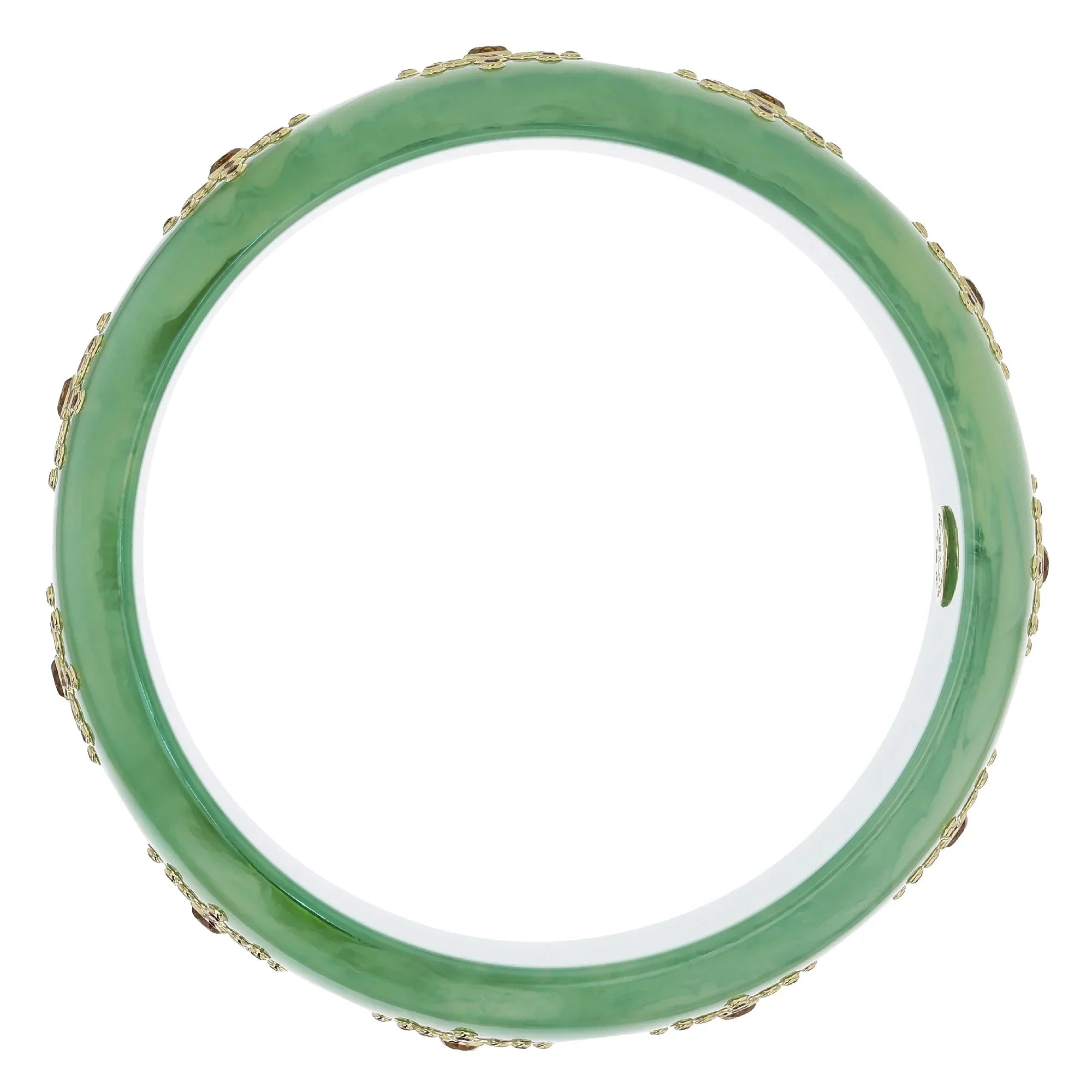 Stella Bangle | Bakelite bangle with starburst design stones.