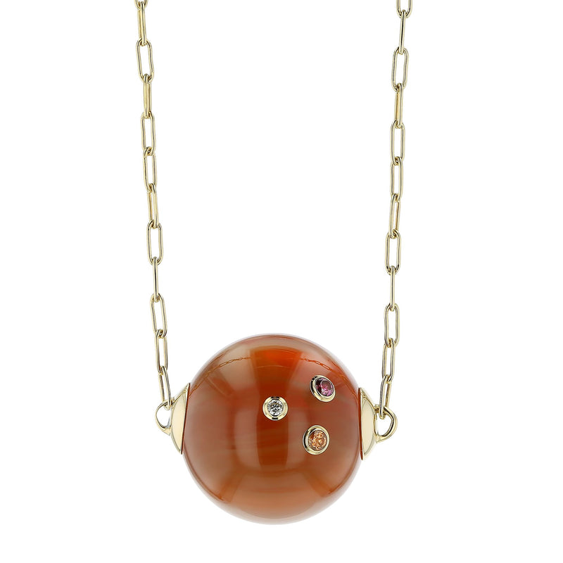 Lucy Necklace | Alluring pendant necklace with stones.