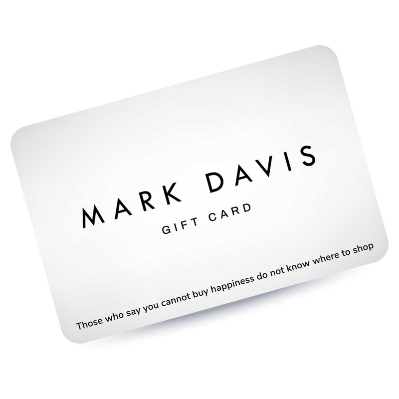 Mark Davis Gift Card | Luxury Mark Davis gift  card that never expires